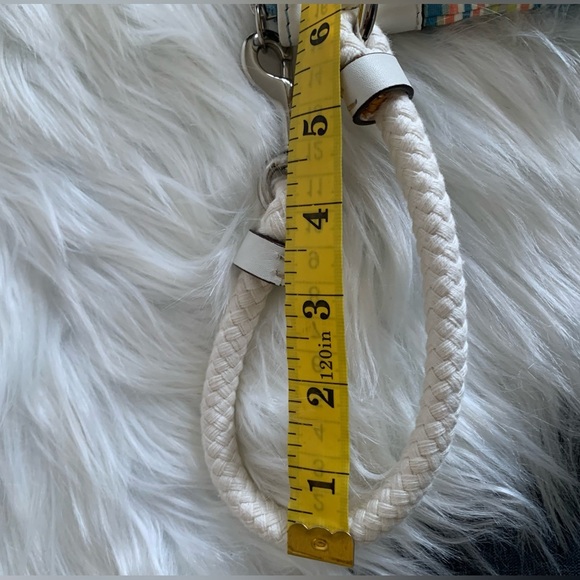 Coach Wristlet multi coloured cloth/rope. - Picture 11 of 11